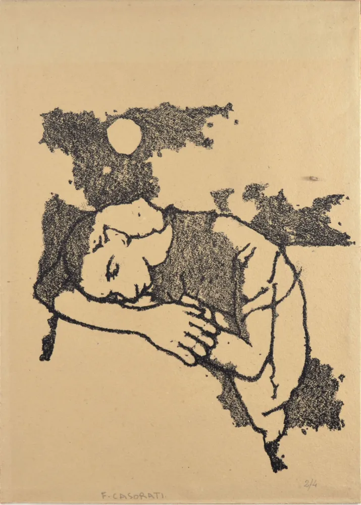 No Technical Casorati - SLEEPING WOMAN