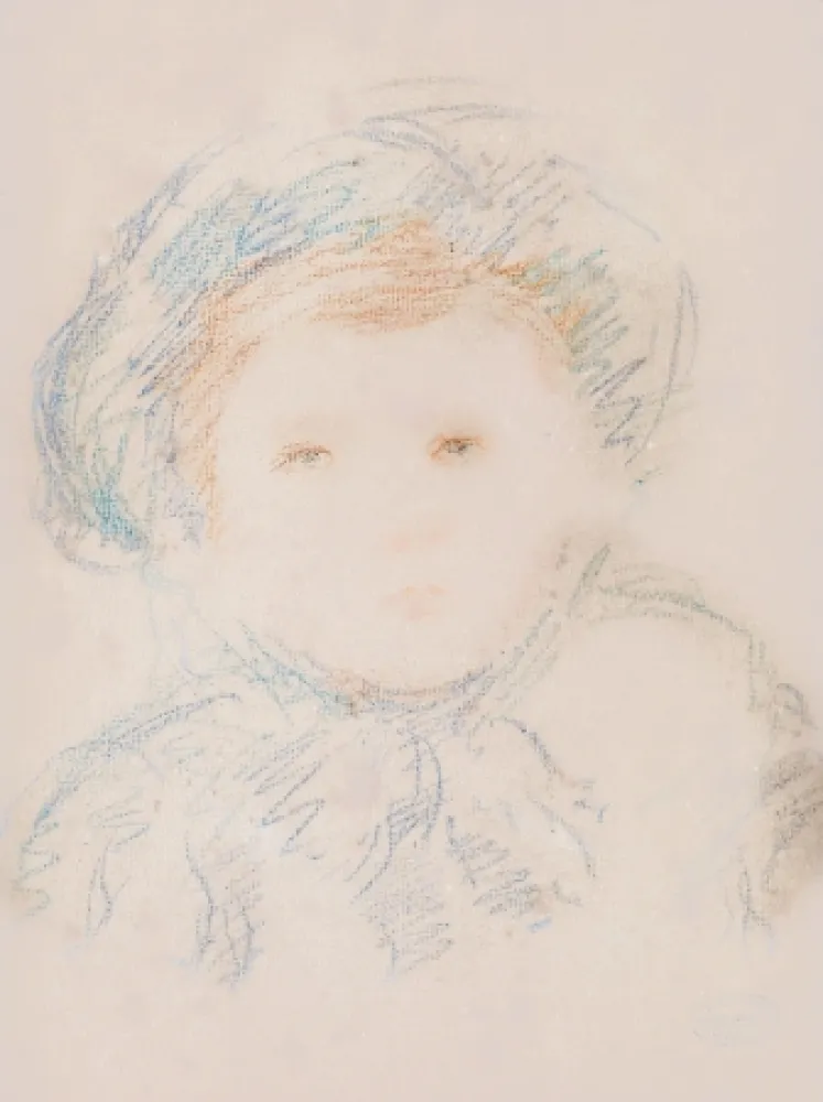 No Technical Cassatt - Child in a Bonnet