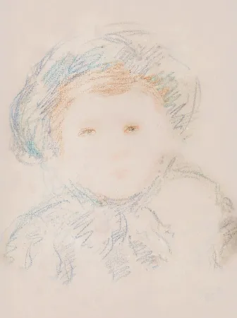 No Technical Cassatt - Child in a Bonnet
