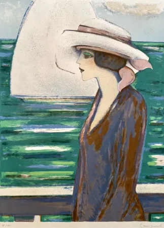 Lithograph Cassigneul  - Au Fil de L'eau