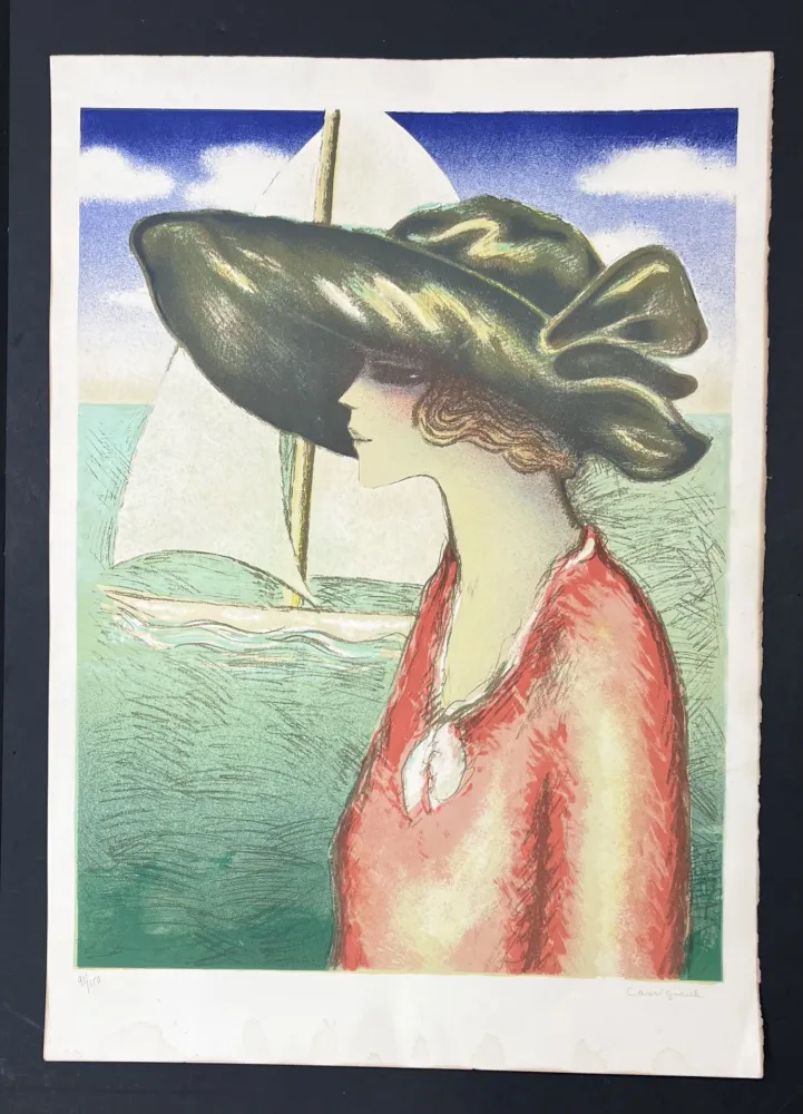 Lithograph Cassigneul  -  Le Vollier