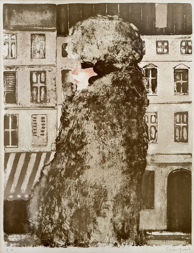 Lithograph Cassigneul  - L’Hiver 