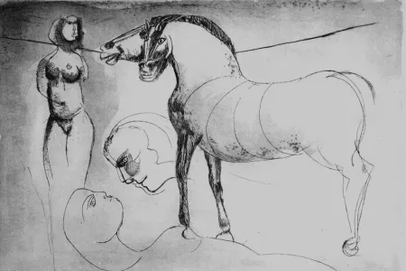 Engraving Cassinari - L'amore