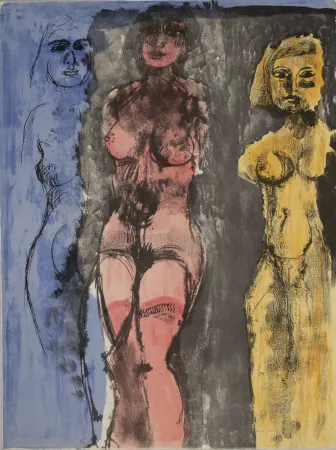 Lithograph Cassinari - Leggenda indiana