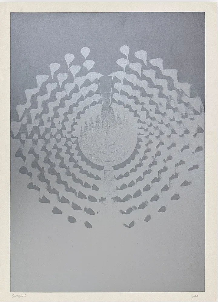 Screenprint Castellani - Senza titolo 