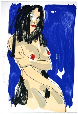 Lithograph Castelli - Sans titre