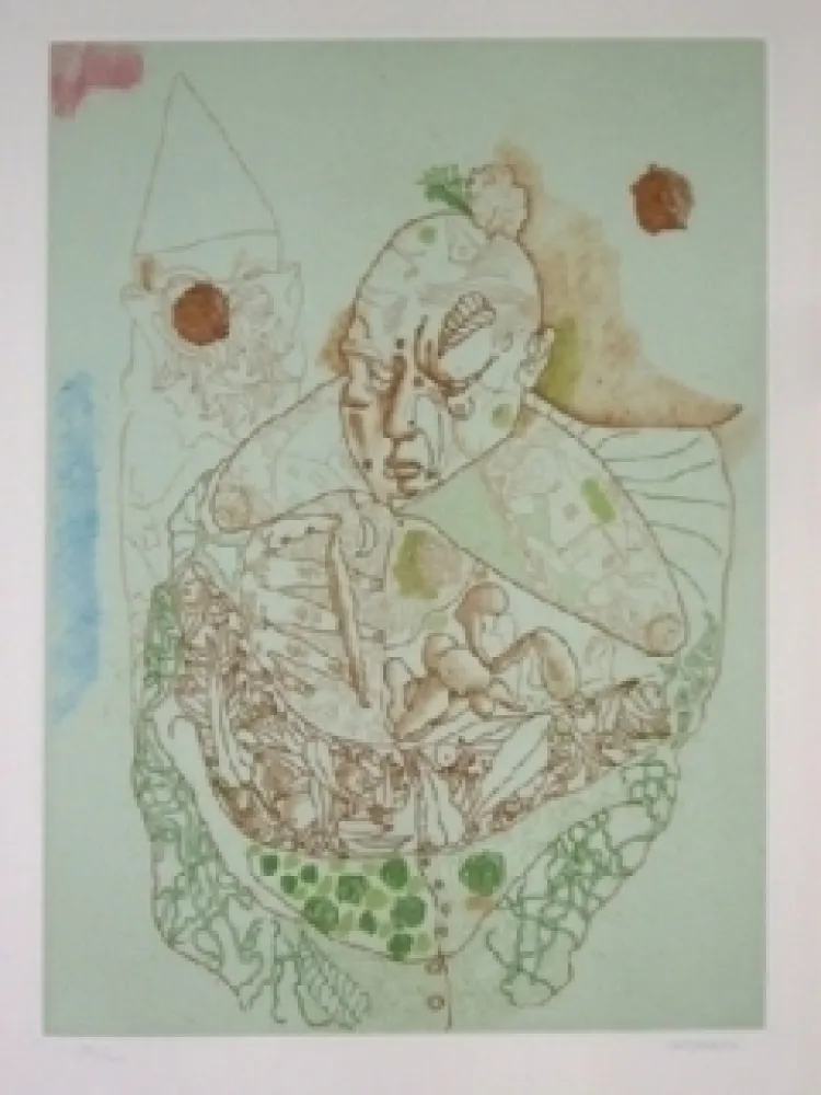 Etching And Aquatint Castillo - El Circo, Vol 2.1