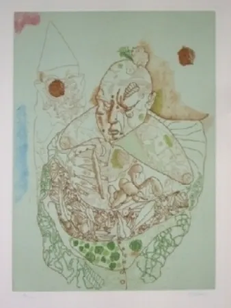 Etching And Aquatint Castillo - El Circo, Vol 2.1