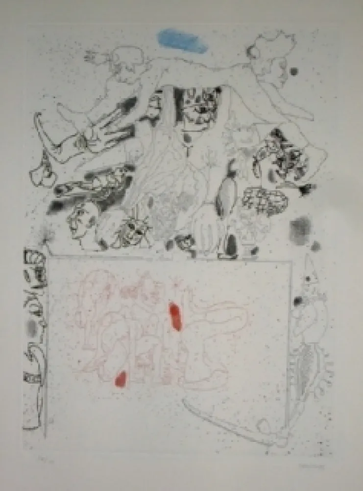 Etching And Aquatint Castillo - El Circo, Vol 2.4