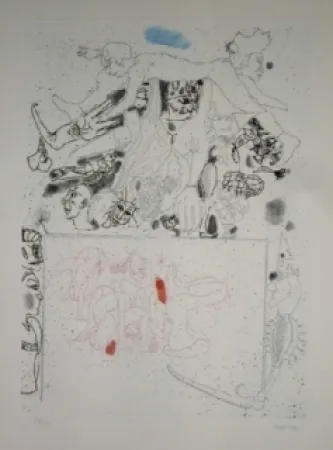 Etching And Aquatint Castillo - El Circo, Vol 2.4