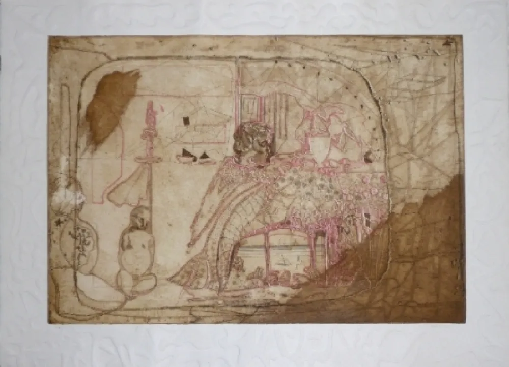 Etching And Aquatint Castillo - Taggio en Raset