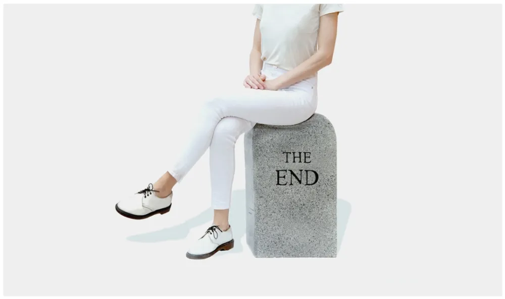 No Technical Cattelan - The End (granite)