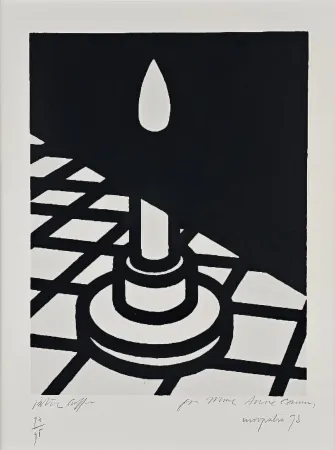 Screenprint Caulfield - Candle