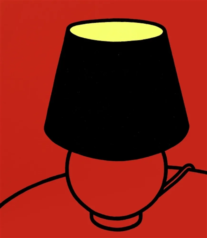 Screenprint Caulfield - I've only the friendship of hotel rooms