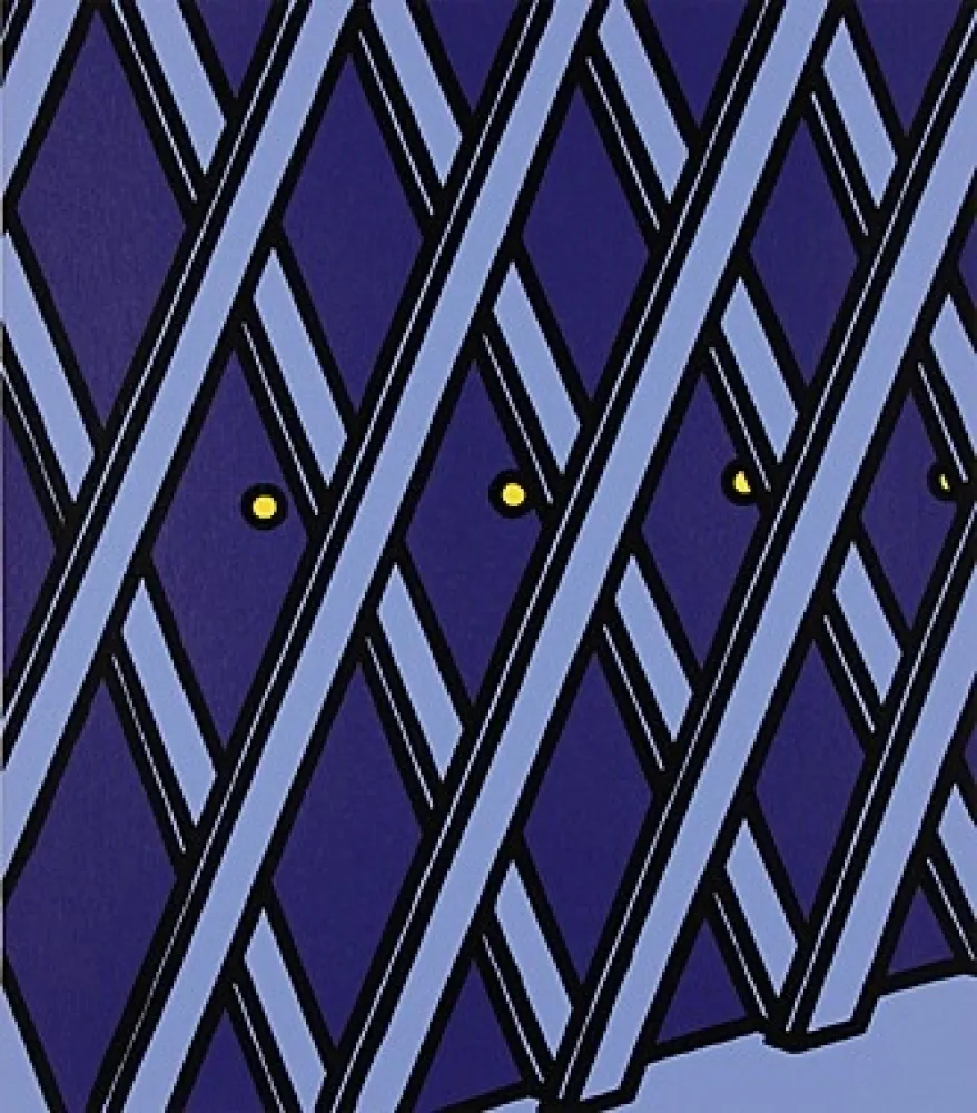 Screenprint Caulfield - Moi je veux vivre monotone