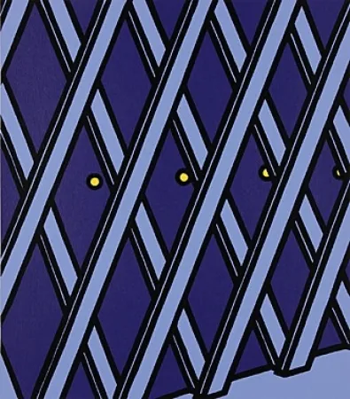 Screenprint Caulfield - Moi je veux vivre monotone