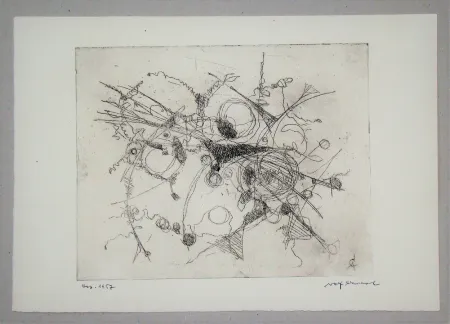 Engraving Cavael - Abstrakte Komposition