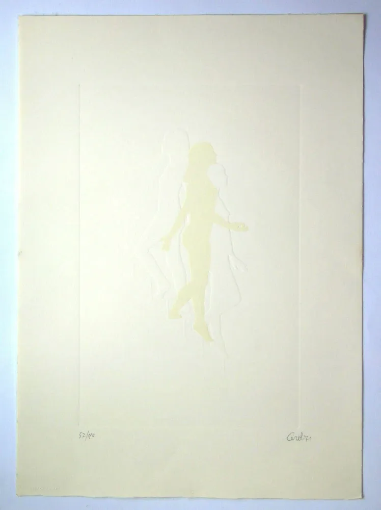 Etching Ceroli - Daria