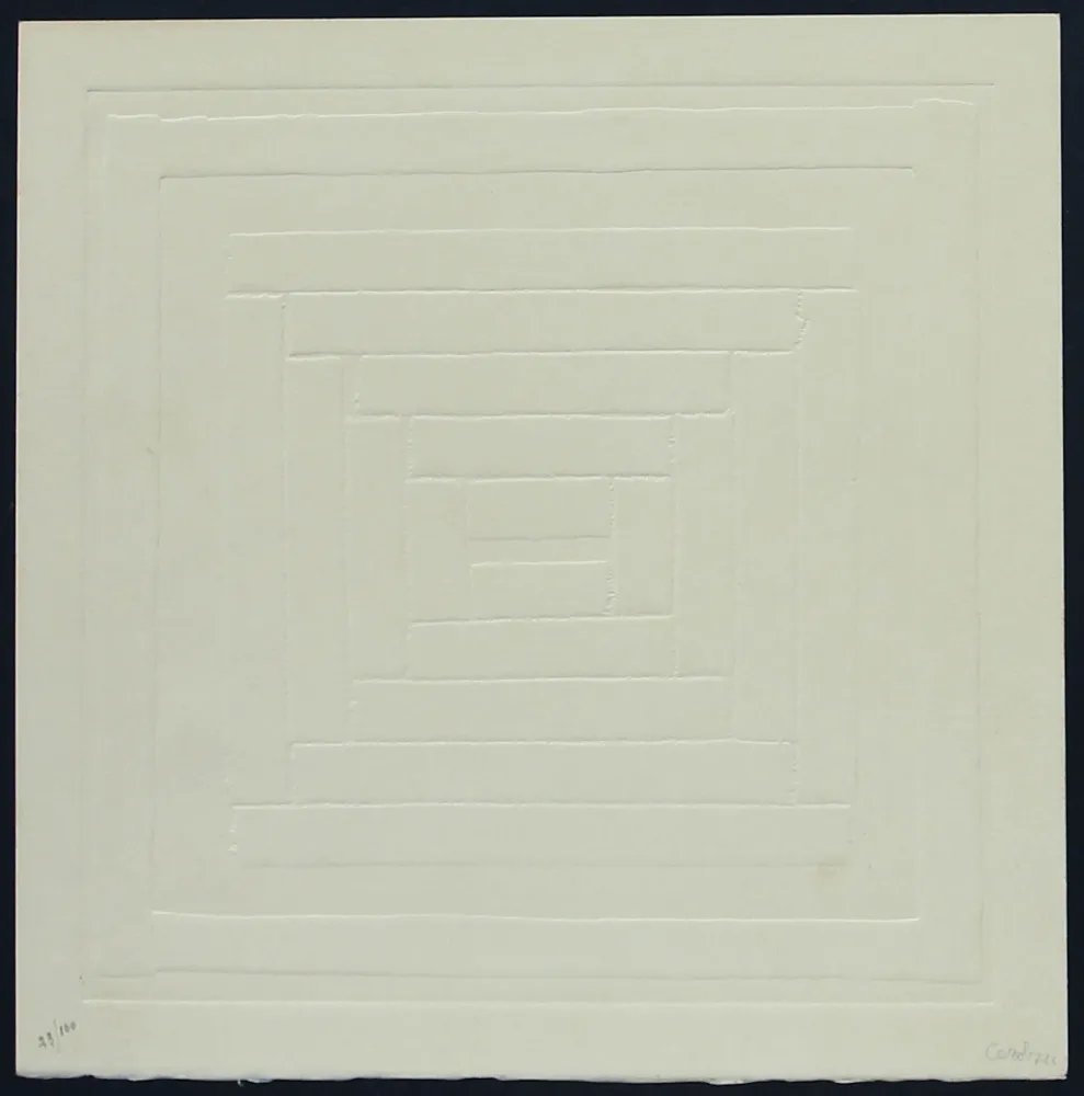 Lithograph Ceroli - SENZA TITOLO