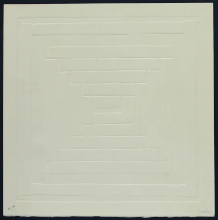 Lithograph Ceroli - SENZA TITOLO