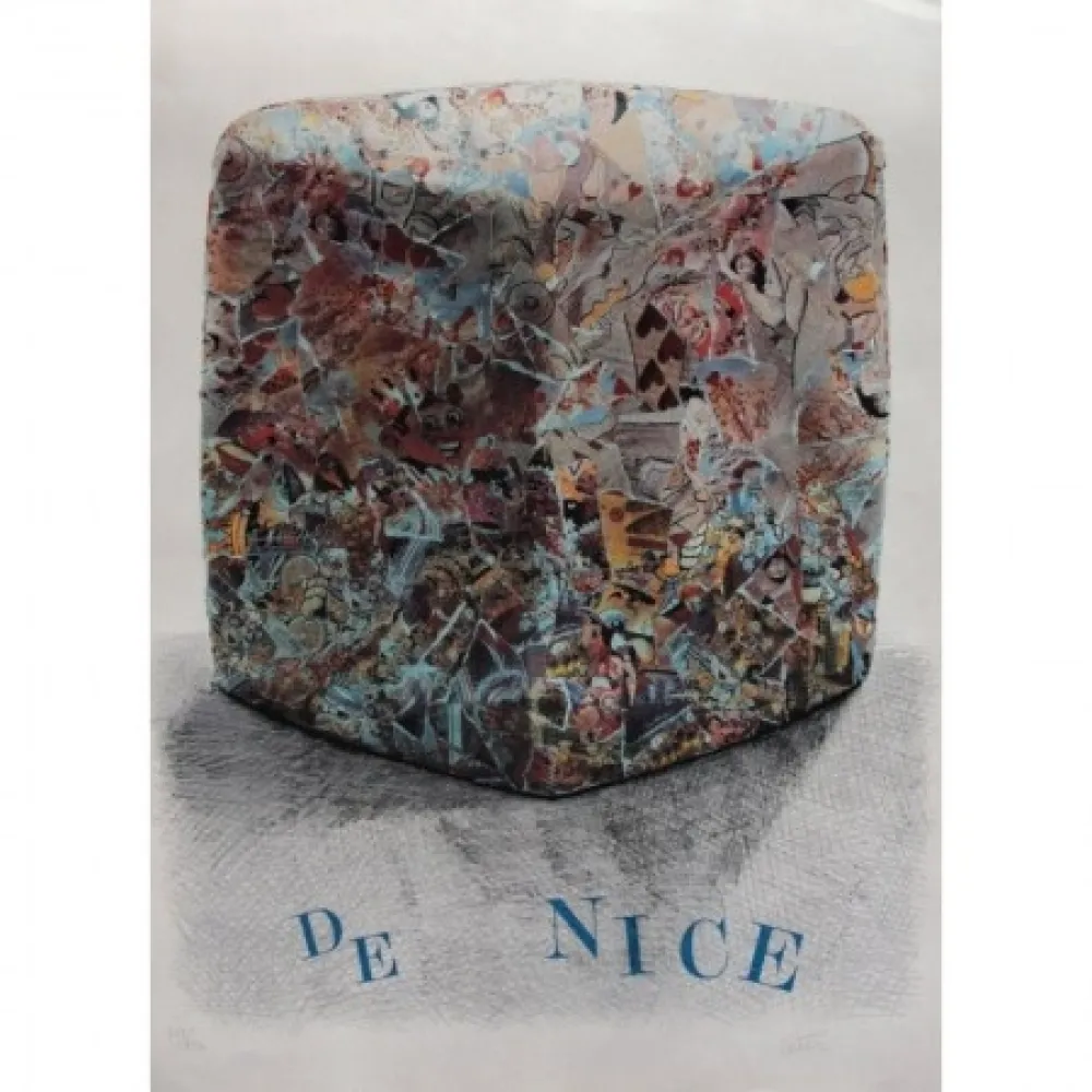 Lithograph Cesar - Carnaval de Nice