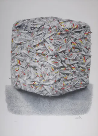 Lithograph Cesar - Composition