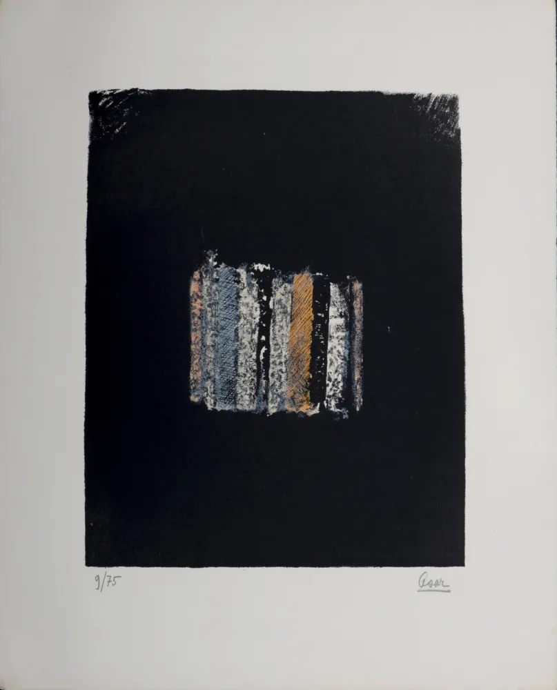 Lithograph Cesar - Composition, 1963 - Hand-signed & numbered!