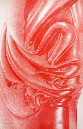 Screenprint Cesar - Expansion rouge (César Plastiques)