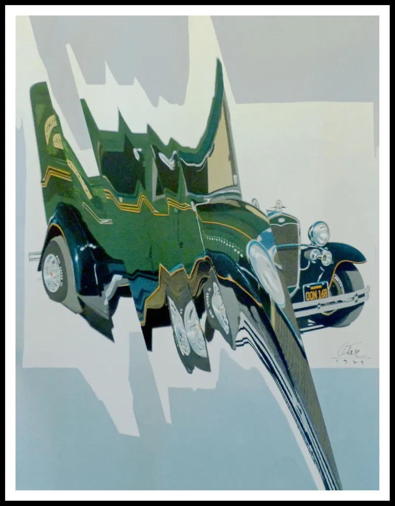 Lithograph Cesar - LA CADILLAC