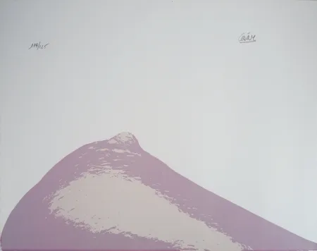 Lithograph Cesar - Le Sein