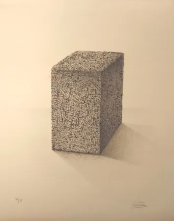 Lithograph Cesar - ' Portrait de Compression '