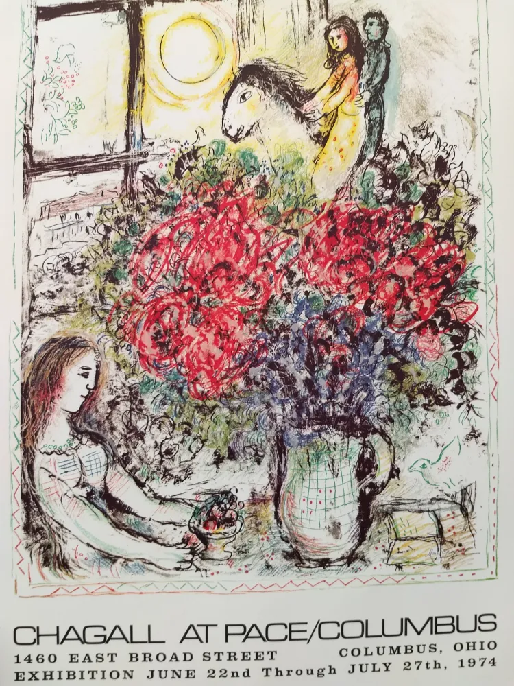 Lithograph Chagall (After) - Pace