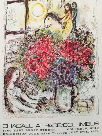 Lithograph Chagall (After) - Pace