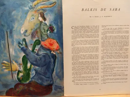 Illustrated Book Chagall (After) - Verve no 3