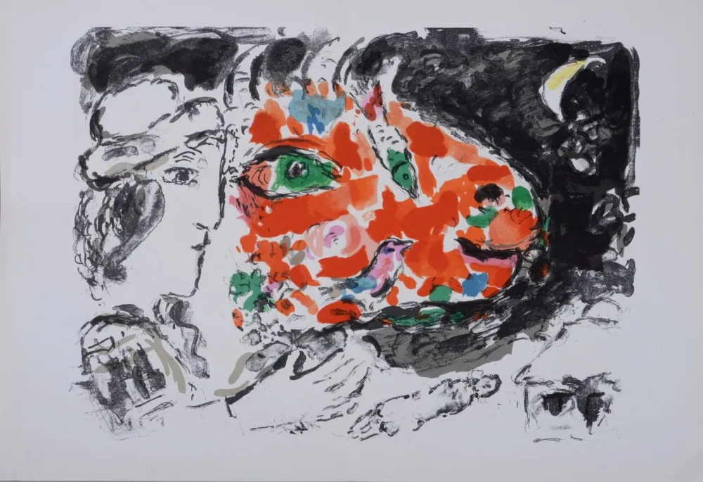 Lithograph Chagall - Après l'Hiver