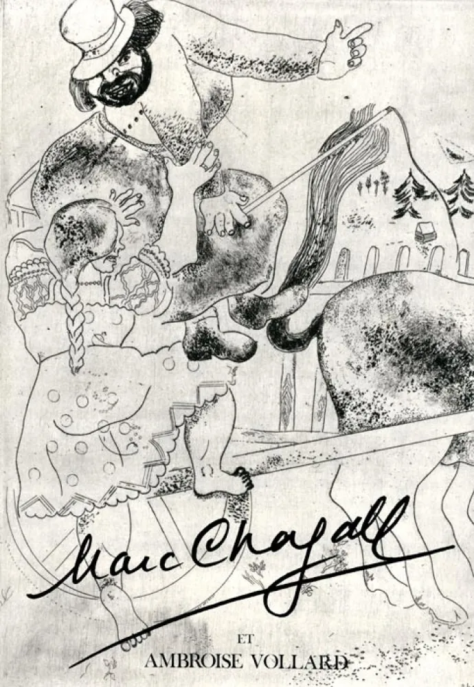 Illustrated Book Chagall - Chagall et Vollard