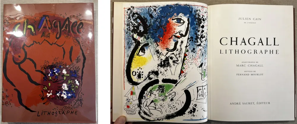 Illustrated Book Chagall - CHAGALL LITHOGRAPHE I. Avec 12 lithographies originales (1960)