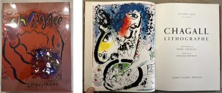 Illustrated Book Chagall - CHAGALL LITHOGRAPHE I. Avec 12 lithographies originales (1960)
