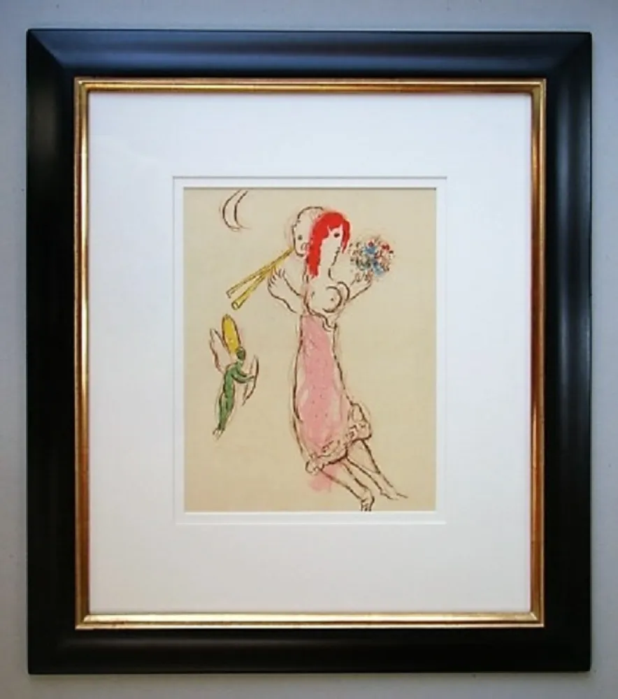 Lithograph Chagall - Daphnis et Chloé