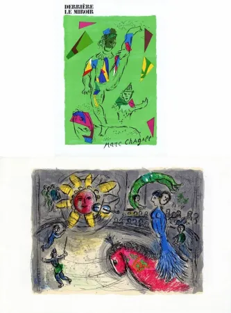 Lithograph Chagall - Derriere le Miroir 235, edition de Luxe, numbered