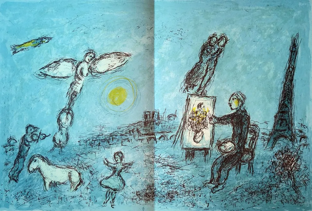Illustrated Book Chagall - Derrière le Miroir n.°246 mai 1981