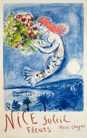 Poster Chagall - La baie des anges