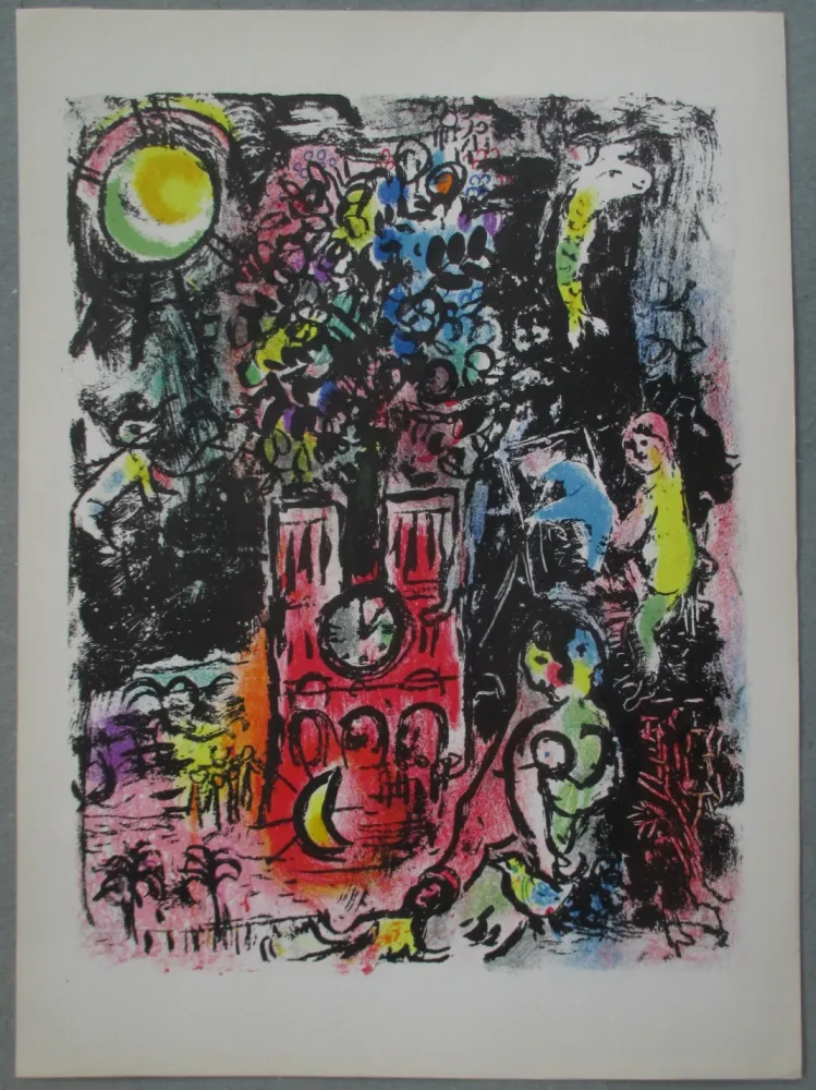 Lithograph Chagall - L'Arbre de Jessé