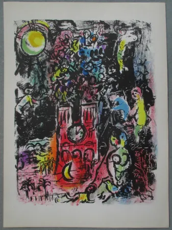 Lithograph Chagall - L'Arbre de Jessé