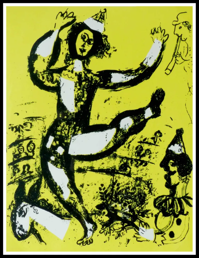 Lithograph Chagall - LE CIRQUE
