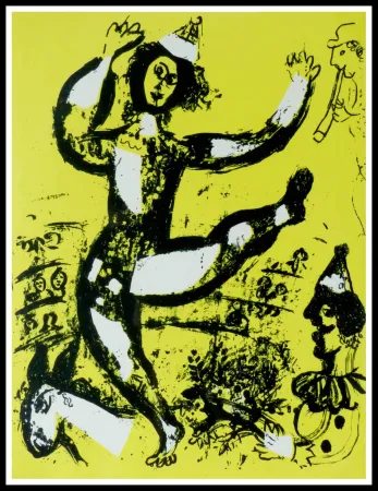 Lithograph Chagall - LE CIRQUE