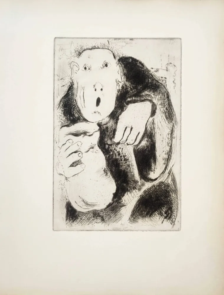 Engraving Chagall - Le Sept Péchés Capitaux