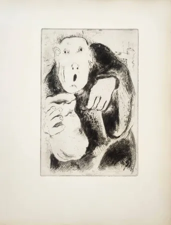 Engraving Chagall - Le Sept Péchés Capitaux