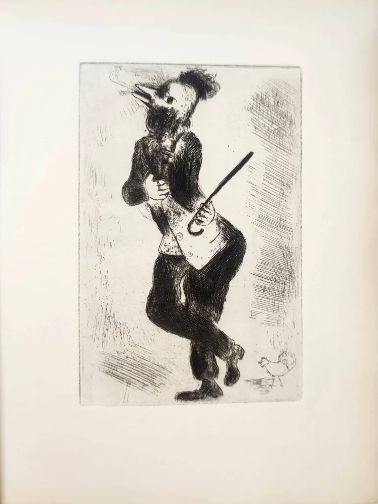 Engraving Chagall - Le Sept Péchés Capitaux