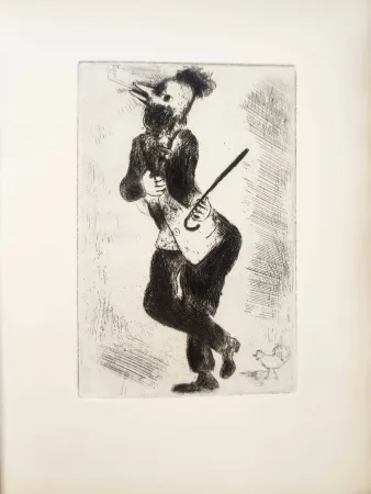 Engraving Chagall - Le Sept Péchés Capitaux